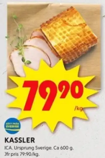 ICA Kvantum KASSLER erbjuda