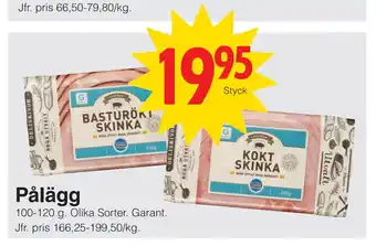 Matöppet Pålägg erbjuda