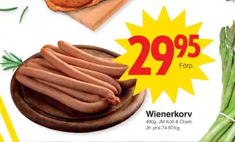 Matöppet Wienerkorv erbjuda