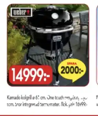 Bo Ohlsson Weber klotgrill erbjuda