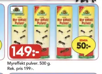 Bo Ohlsson Myr effekt myrmedel erbjuda