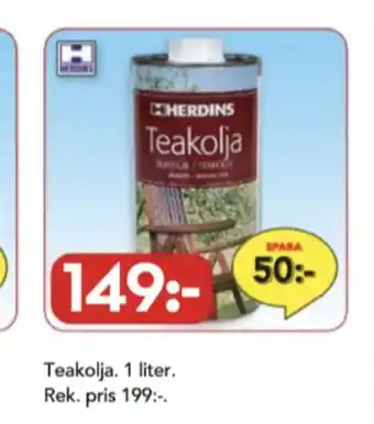 Bo Ohlsson Herdins träolja erbjuda