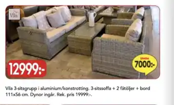 Bo Ohlsson Vila utemöbler erbjuda