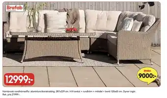 Bo Ohlsson Brafab utemöbler erbjuda