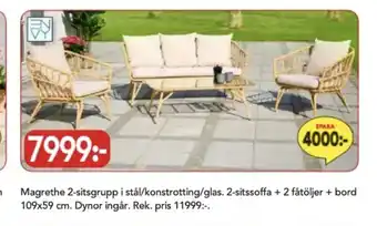 Bo Ohlsson Envy utemöbler erbjuda