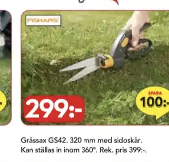 Bo Ohlsson Fiskars grässax erbjuda