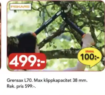 Bo Ohlsson Fiskars grensax erbjuda
