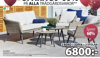 JYSK SANDBAKKE LOUNGESET erbjuda