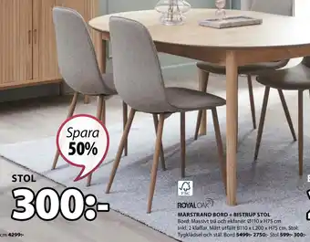 JYSK BISTRUP STOL erbjuda