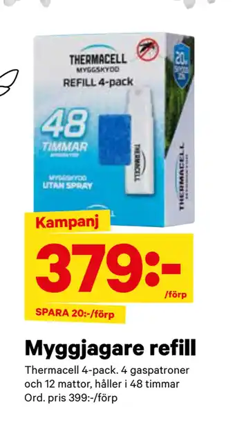 City Gross Myggjagare refill erbjuda