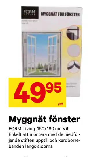 City Gross Myggnät fönster erbjuda