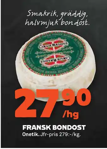 Stora Coop FRANSK BONDOST erbjuda