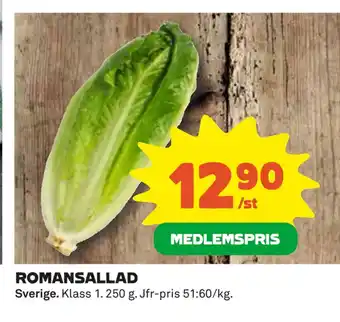 Coop ROMANSALLAD erbjuda