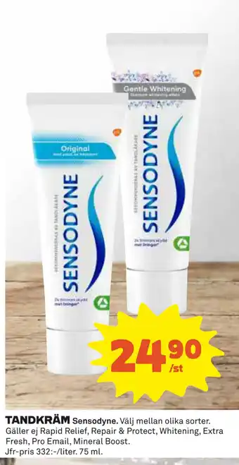 Coop TANDKRÄM erbjuda