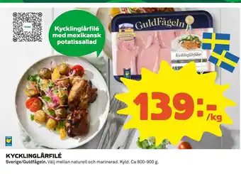Coop KYCKLINGLÅRFILÉ erbjuda