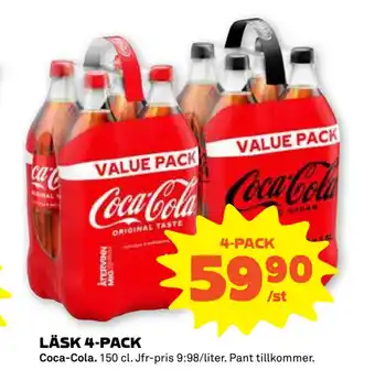 Stora Coop LÄSK 4 PACK erbjuda