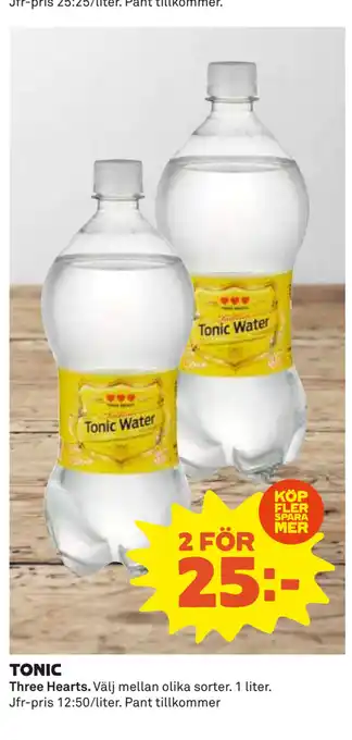 Coop Daglivs TONIC erbjuda