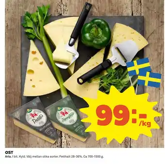 Coop Daglivs OST erbjuda