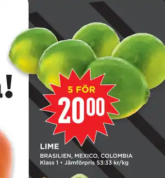 Willys LIME erbjuda