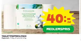 Coop Daglivs TOALETTPAPPER 8-PACK erbjuda