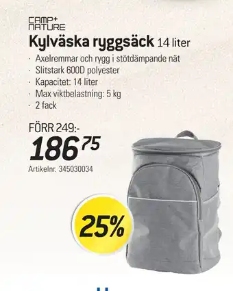 thansen Kylväska ryggsäck erbjuda