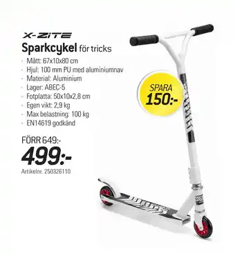 thansen Sparkcykel erbjuda