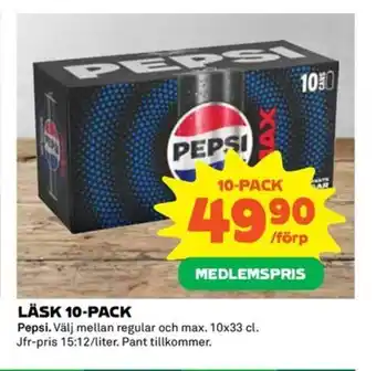 Coop Extra LÄSK 10-PACK erbjuda