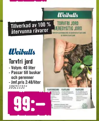 Hornbach Torvfri jord erbjuda