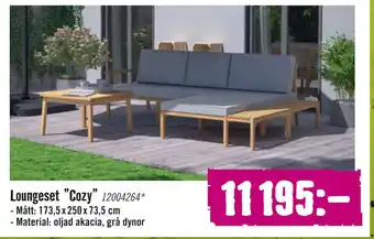 Hornbach Loungeset ”Cozy” erbjuda