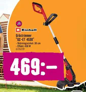 Hornbach Grästrimmer ”GC-ET 4530” erbjuda