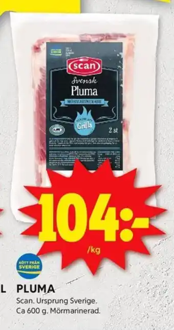 ICA Kvantum Scan pluma erbjuda
