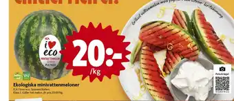 ICA Nära Ica i love eco vattenmelon erbjuda