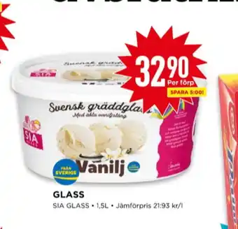 Willys Sia gräddglass erbjuda