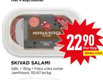 Gøl salami