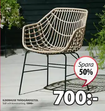 ILDERHUSE TRÄDGÅRDSSTOL