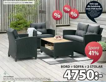 JYSK VEN LOUNGESET erbjuda