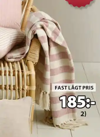 JYSK AMASONLILJE PLÄD erbjuda