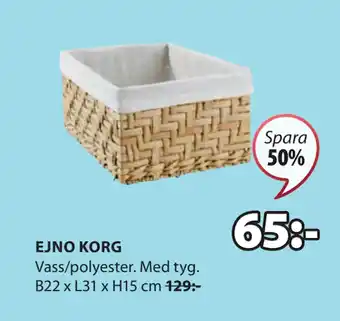 JYSK EJNO KORG erbjuda