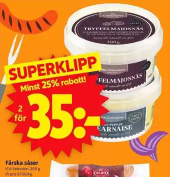 ICA Supermarket Färska såser erbjuda