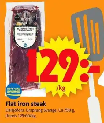 ICA Supermarket Flat iron steak erbjuda
