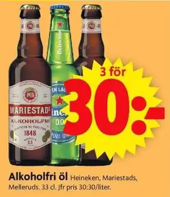ICA Supermarket Alkoholfri öl erbjuda