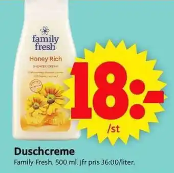 ICA Supermarket Duschcreme erbjuda