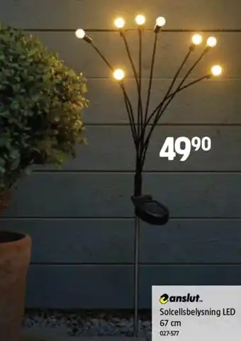 Jula Solcellsbelysning LED erbjuda