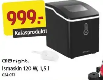 Jula Ismaskin 120 W, 1,5 I erbjuda