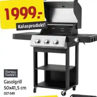 Jula Gasolgrill 50x41,5 cm erbjuda