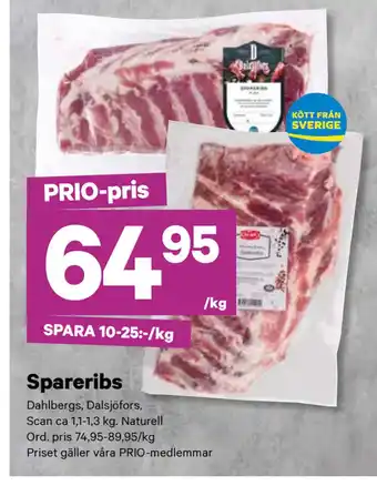 City Gross Spareribs erbjuda