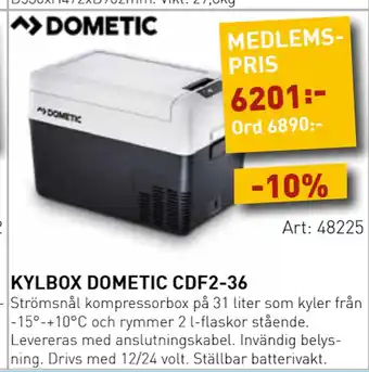 SeaSea KYLBOX DOMETIC CDF2-36 erbjuda