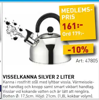 SeaSea VISSELKANNA SILVER 2 LITER erbjuda