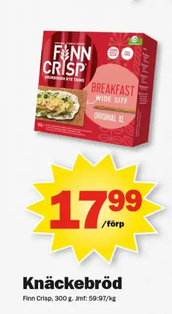 Pekås Knäckebröd erbjuda