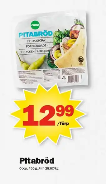 Pekås Pitabröd erbjuda
